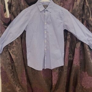 Boys Van Heusen Light Blue Casual Button Down Shirt
